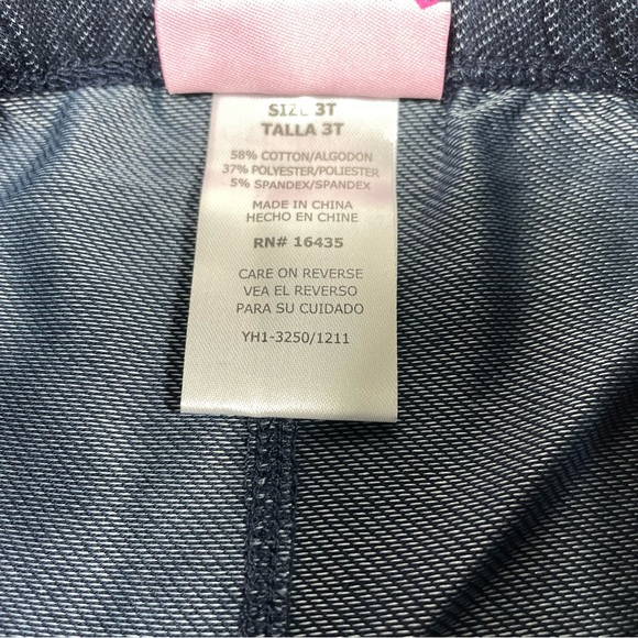NWOT Young Hearts Blue Jegging Size 3T - Picture 5 of 6